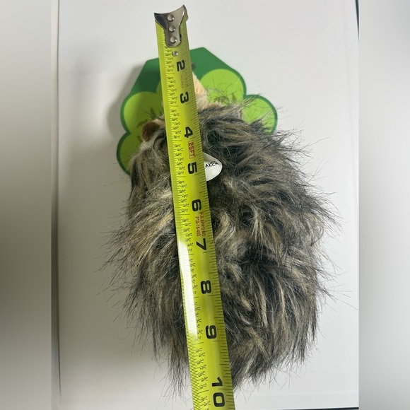 NEW Woodland Wonders Wag N Woof Plush Hedgehog Dog Toy with Squeaker - Picture 6 of 6